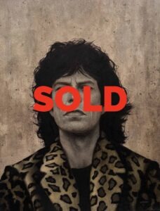 „Mick Jagger“ 73x95. - Acryl auf Leinwand (von Jürgen Flohr)